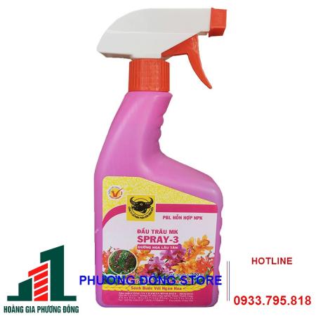 Phân ĐT Spray 3( dưỡng hoa)